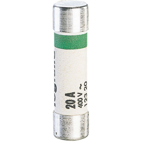 Cartouche cylindrique domestique 8,5x31,5mm sans voyant 20A LEGRAND 012320