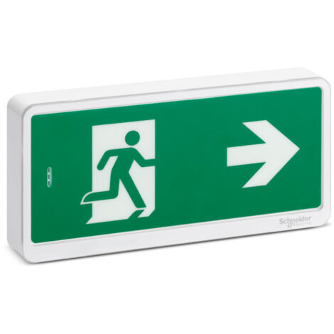 SCHNEIDER ELECTRIC - EXIWAY LIGHT BLOC DE SECOURS EVACUATION IP65 SATI - OVA59111 (1/4)
