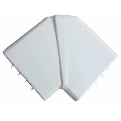 Angle plat 90° pour goulottes DLP monobloc 65x195mm blanc LEGRAND 010793 (1/3)