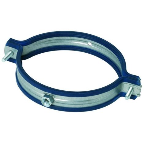 Aldes – Collier de fixation murale en acier galvanisé isolé – Diamètre 200 mm – Pour installations intérieures et extérieures – 11091058