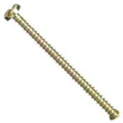 Legrand – Vis longues pour boîtes Batibox 89748 – Ø3 mm, longueur 40 mm – Acier galvanisé, tête fendue – Vissage rapide dans béton et maçonnerie