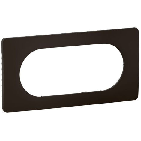 Plaque de finition Céliane 4 à 5 modules - Noir Mat (CP0108) (1/2)