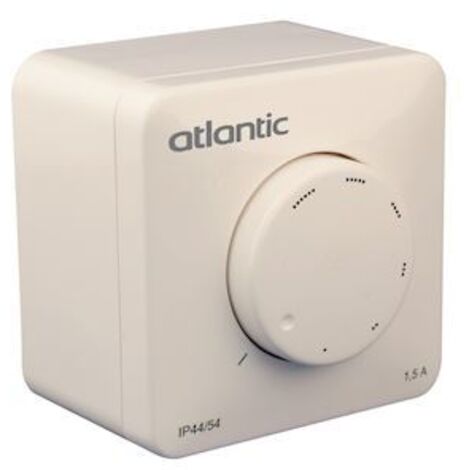 Atlantic – Variateur de vitesse VEM 1.5 – 311006 – Pour caissons et extracteurs – Variateur électronique de tension – Haute qualité (1/5)