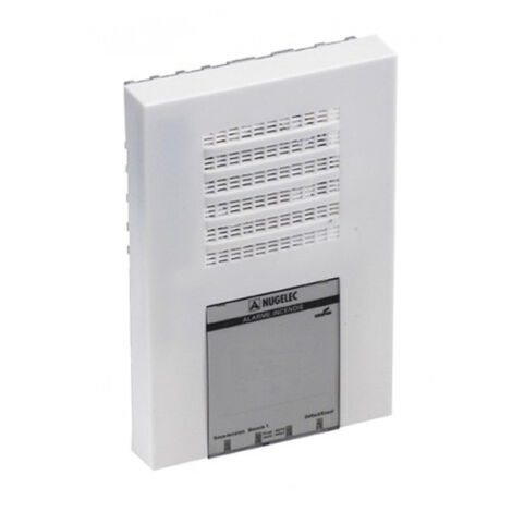 Tableau alarme incendie type 4 – 1 boucle – 3 modes de surveillance – Patère translucide pour reprise des perçages – Cooper