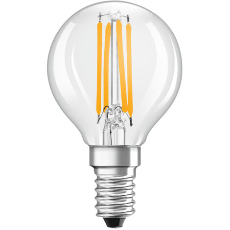 Ledvance Classic LED E14 Poire Filament Claire 4W 470lm - 827 (1/3)