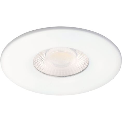 Aric – Spot encastrable LED 5W – Températures de couleur modulables – IP65 – Flux lumineux 605 lm – Design blanc discret (1/5)