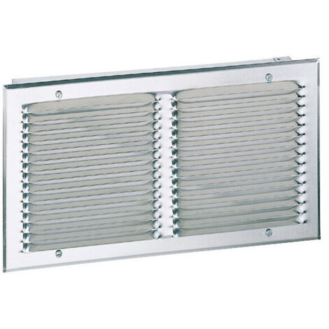 Gae10 400x150 - grille extérieure alu pas 10mm400x150 (528413) (1/3)