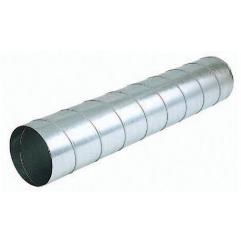 T 125/3 agrafé - conduit rigide galva 3m d125 (523774) (1/3)