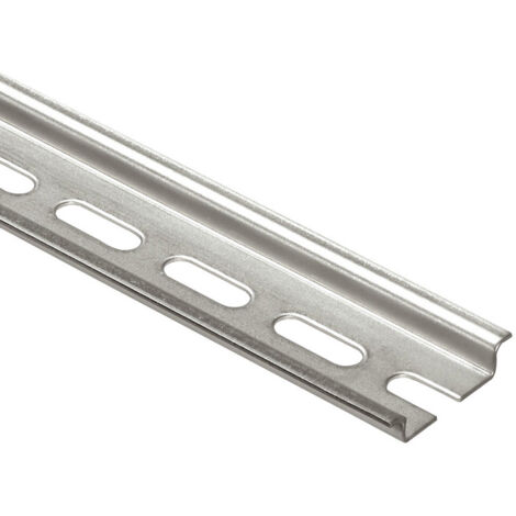 Rail DIN symétrique avec oblongs à couper profondeur 7,5mm longueur 2m LEGRAND 047722 (1/2)