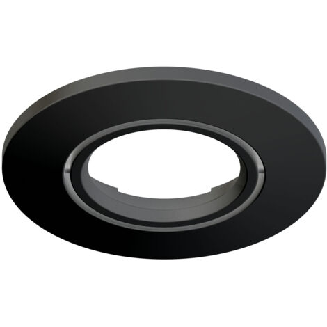 Collerette clipsable pour encastré EDOS couleur : noir ARIC 11061 (1/2)