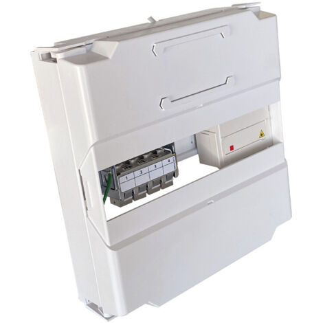 Cahors – Coffret de communication TC 200 4RJ grade 3 – 4 ports RJ45 Cat 6A – Installation en saillie – Format standard (1/2)