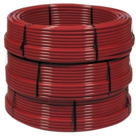 TUBE PER NU AVEC BAO ROUGE Ø20 - Couronne de 120m