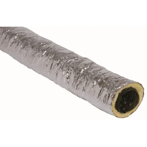 6m Conduit souple isolé ép.25mm ⌀200 - Algaine Isolée D200 ALDES - 11091624  6m Conduit souple isolé ép.25mm ⌀200