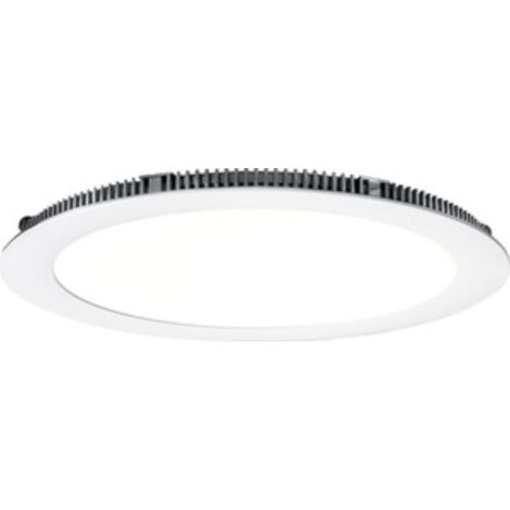 Aric – Spot encastré rond 20W – Lumière blanche 4000K – Design plat pour plafonds fins – Aluminium – 50082 (1/10)