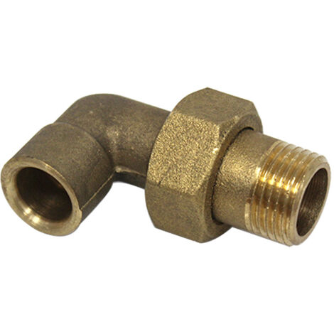 Coude union 3 pièces 98 GCU mâle 1/2" (15/21) - Tube Cuivre Ø14 - Arcanaute (1/4)