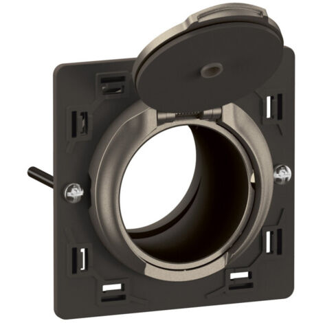 Legrand – Prise d'aspiration centralisée sans contact CT0260 – Compatible systèmes ALDES – Raccordement tube Ø51mm – Installation sans boîte d'encastrement