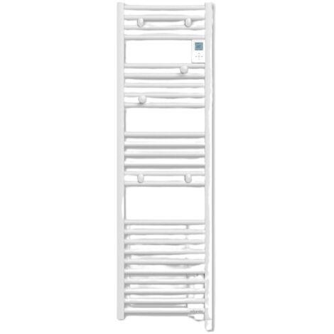 Atlantic – Sèche-serviette électrique 1300W soufflant blanc brillant – Programmation digitale – Connecté Wi-Fi – 851264 (1/6)