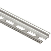 Legrand – Rail DIN symétrique 2m – Oblongs à couper – Profondeur 7,5mm – Alimentation pour tableau électrique – Installation facile
