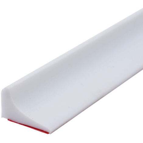 Ulisem 200CM Barriere De Douche Silicone,Barre De Seuil De Douche Anti Débordement Autocollant,Barrage Eau Douche,Seuil Douche Barrage D'eau,Barrière De Douche Pliable Pour Sol De Salle De Bain-Bla (1/5)