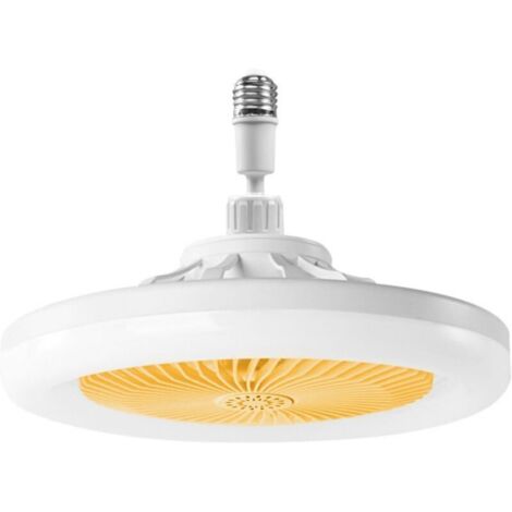 Ulisem Ventilateur Plafond Avec Lumiere,ventilateur De Plafond Avec Télécommande,ventilateur Silencieux Plafond(Jaune) (1/4)