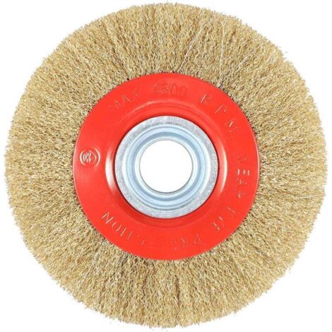Ulisem1 Pcs 8 Pouces En Acier Inoxydable Plat Brosse Adaptateur Anneaux Pour Bench Grinder Polonais (1/4)