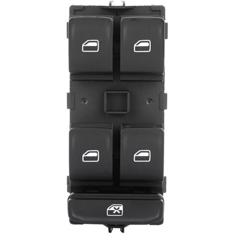 Ulisem Bouton de commutation de lève-vitre électrique 5E0959857 pour Skoda Octavia 2013-2017 Bouton de commutation de lève-vitre électrique principal Accessoires de voiture Bouton de commutation de lè (1/4)