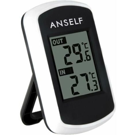 Ulisem Anself Lcd Thermomètre Digital Sans Fil Intérieur Et Extérieur (1/5)