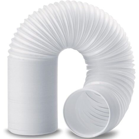 Ulisem Tuyau Climatiseur Mobile, Diamètre 150mm Tuyau d'Evacuation en PVC Flexible Tube De Ve (1/5)