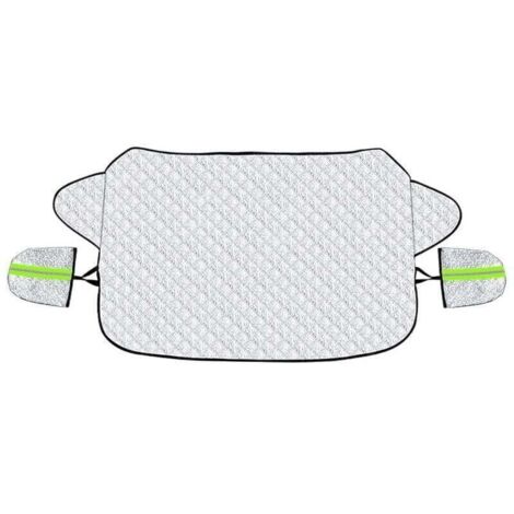 Couverture Pare Brise Voiture Protection Pare Brise Hiver Protege Pare Brise Magnétique Universelle Couverture Repliable pour Bache Voiture Anti Givre Neige UV Poussière Pluie (147x100cm) (1/4)