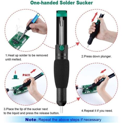 VBESTLIFE Fer à souder électrique à température réglable 7pcs Kit de