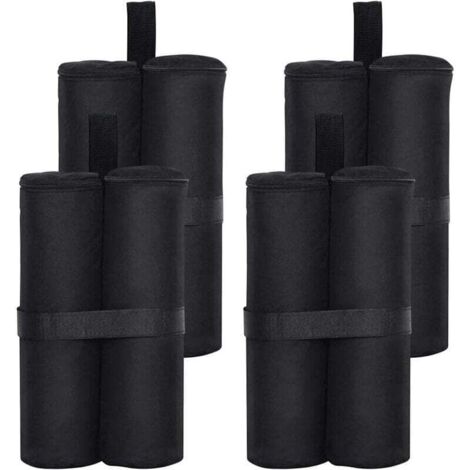 UlisemLot de 4 tonnelles de sable robustes, qualité industrielle pour pieds, tentes pare-soleil, parasol (1/4)