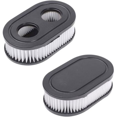 Filtre à air ovale noir pour tondeuse MTD BS-798452 Briggs & Stratton- Lot de 2 (1/5)