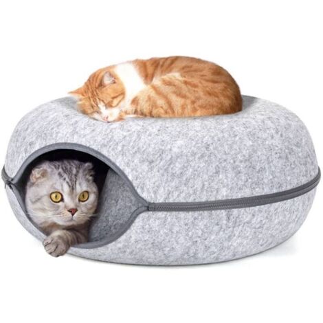 UlisemPet Maison pour Chats Maison tunnel pour chats en forme de rosquilla al por mayor (1/4)