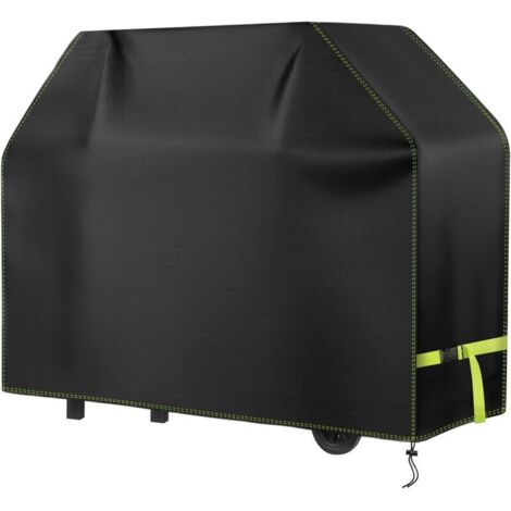 Housse de barbecue d'extérieur, Oxford 420D, protection 117 x 66 x 117 cm, vent/soleil/eau, compatible avec la plupart des barbecues (1/5)