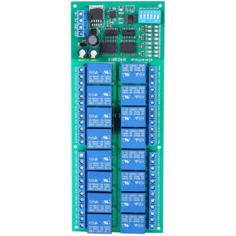 DC 12V RS485 6 canaux Module de Relais Module de Relais Contrôleur PLC Commutateur de Port série Courant de Veille 11MA, Relais (1/5)