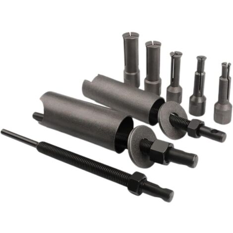 Kit d'extraction de roulements de roue - Kit d'extraction de roulements de moto, batterie de voiture, SUV, moto, voiture à batterie, camping-car, voiture, camion, outils de réparation automobile (1/5)