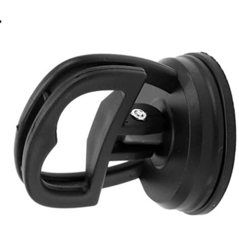 Petite ventouse pour débosseler les voitures, forte force de traction, outil de débosselage facile à utiliser, en verre ergonomique (noir) (1/5)