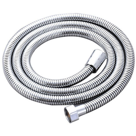 Flexible de Douche Universel - Tuyau de douche de 1,5 m (59 pouces) en acier inoxydable Anti-Torsion standard G1/2 tous les connecteurs en cuivre tuyau de douche de remplacement (1/3)