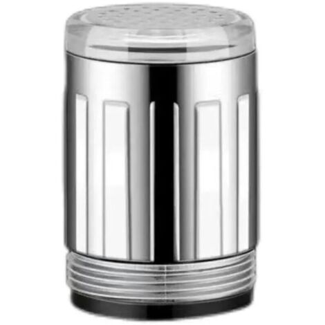 Robinet à changement de couleur LED, pommeau de douche avec capteur de température et changement de couleur, filtre à eau du robinet avec filetage interne, adapté à la cuisine et à la salle de bain (1/4)