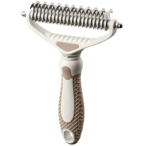 Peignes de toilettage pour animaux de compagnie - Soins doux, élimination et coupe des poils, brosses pour chiens et chats - Toilettage haut de gamme pour chiens et chats