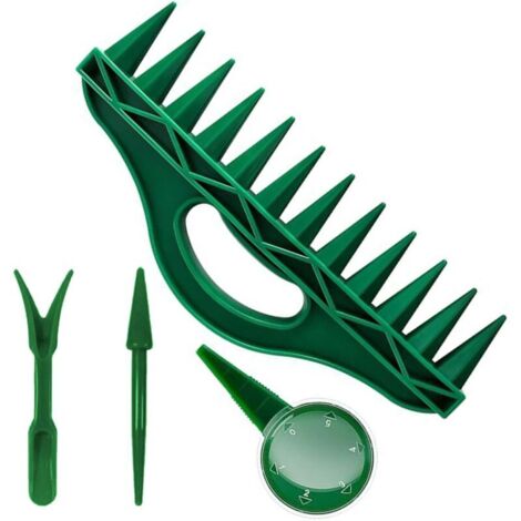 Lot de 3 jardinières à 12 trous pour semis et jardinage (1/5)
