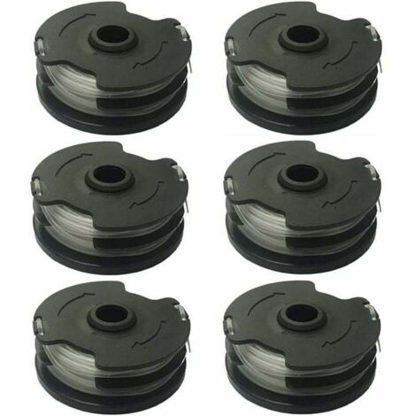 Bobine de fil pour Parkside PRTA 20-Li A1 / B2 / C3 Bobines de Fil de Rechange pour débroussailleuse sans fil LIDL Parkside PRTA 20-Li A1 / B2 / C3, PRT 300 A1, PRT 550 A1 / A3 (6pcs) (1/5)