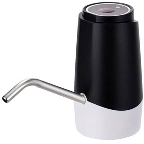 Accessoires pour distributeur d'eau, pompe à eau électrique portable, distributeur d'eau universel, pompe à bouteille d'eau rechargeable par USB pour 2 à 5 gallons avec 2 silicones (1/3)