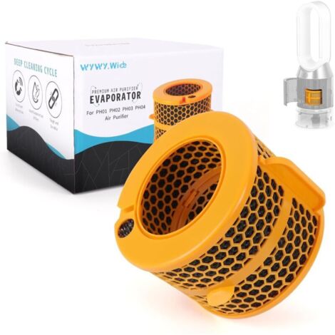 Purificateur d'air en fibre de carbone pour Dyson Pure Humidify+Cool PH01 PH02 PH03 PH04 PH3A Purifier Filtre à charbon de rechange, Evaporateur 970718-01 Purificateur d'air Pièces détachées (1/5)