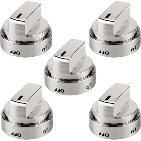 Ensemble de boutons de cuisinière en acier inoxydable AEZ73453509, adapté aux accessoires AEZ72909008 (1/4)