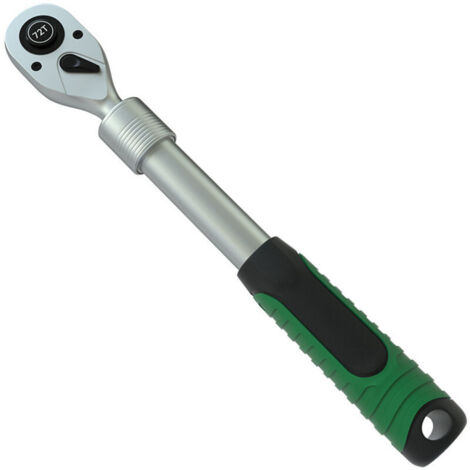 Clé à cliquet télescopique Clé à douille télescopique Clé à cliquet réversible Outils à main pour la réparation automobile, clé à douille télescopique, clé à douille réversible, clé à cliquet (1/5)