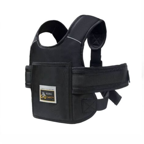 Ceinture de sécurité réglable pour moto pour enfants - Harnais de sécurité antichute Sleepy pour motos électriques, vélos, scooters (1/4)