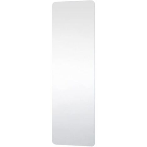 Miroir facile à déchirer et auto-adhésif, film miroir résistant aux chocs en résine PET, miroir de sécurité pour fixation murale, convient à la décoration intérieure (épaisseur 0,1 mm, 60 x 100 cm) (1/3)