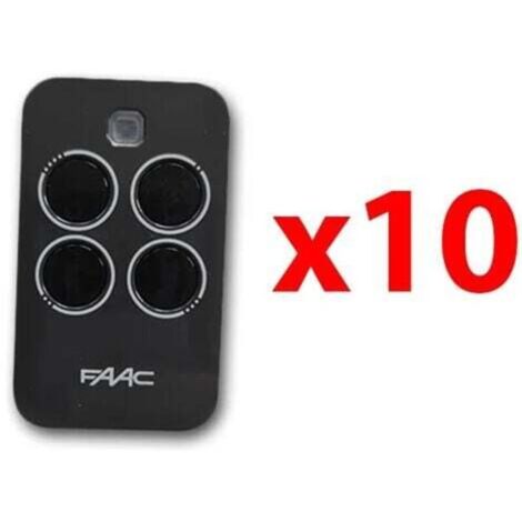 faac 10 x télécommande 4 canaux xt4 433 rc 787456 (1/3)