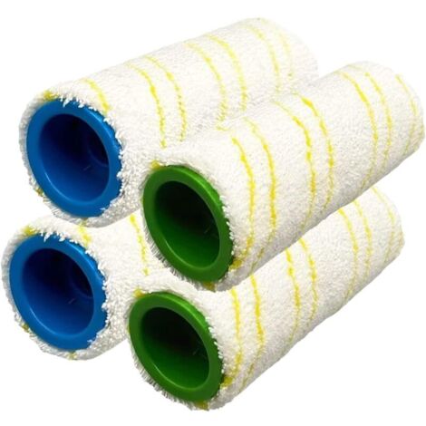 Rouleaux pour Karcher Nettoyeur de sols FC7 FC5 FC3, Brosse pour Kärcher EWM 2 Sans Fil (4 Jaune) (1/5)